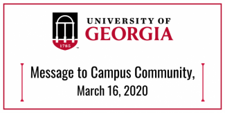 Message to Campus Community